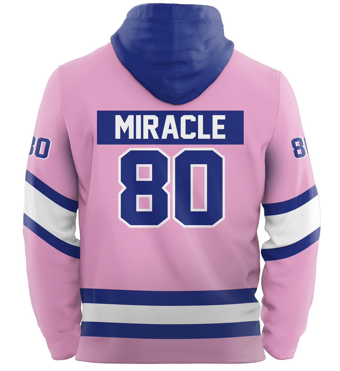 USA Hockey Miracle on Ice 1980 Authentic Hoodie Limited Edition Adult Pink