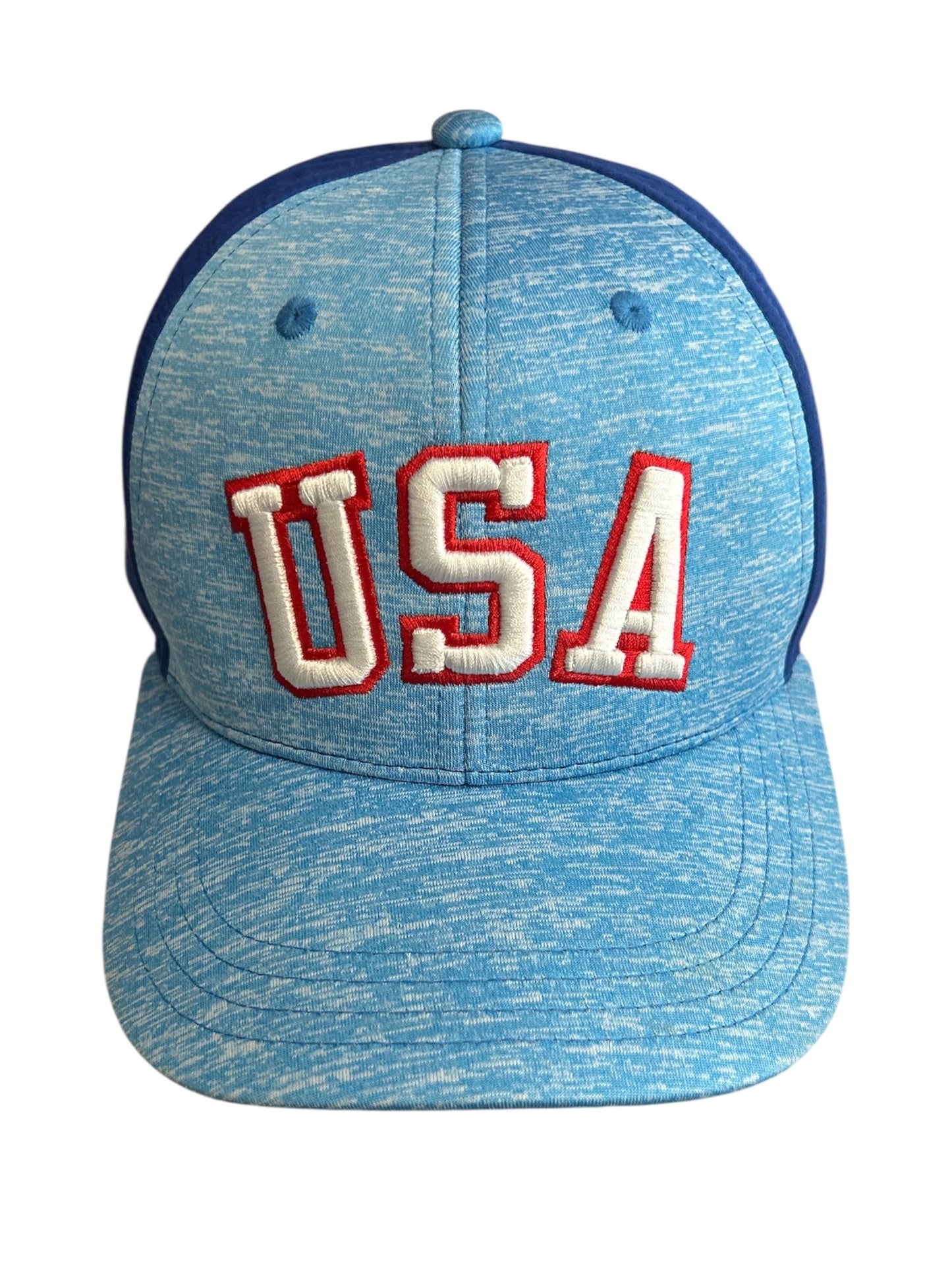 USA Hockey Official Licensed Blue Heather Cap