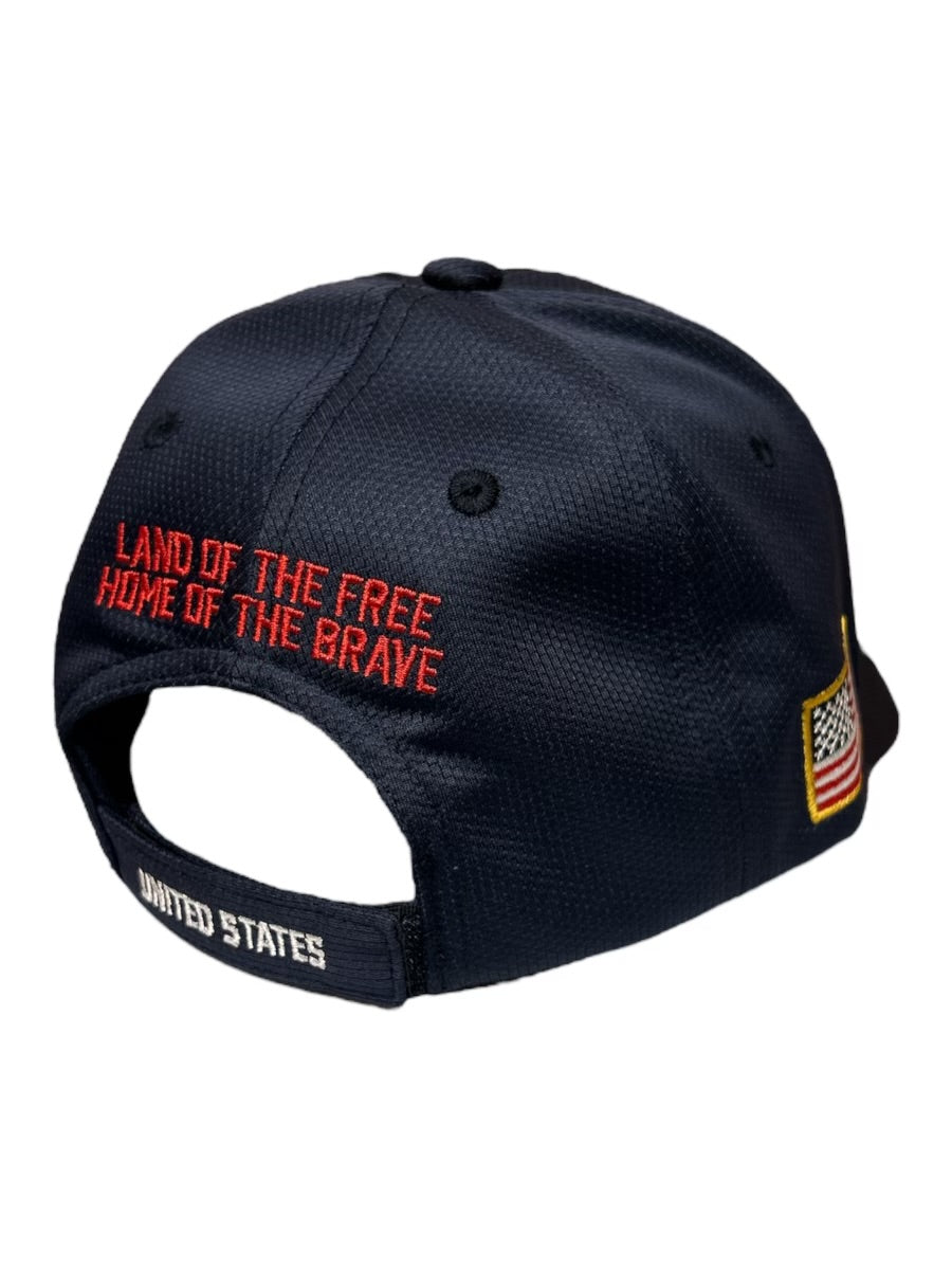 USA Hockey Shield Official Licensed Stripe Cap