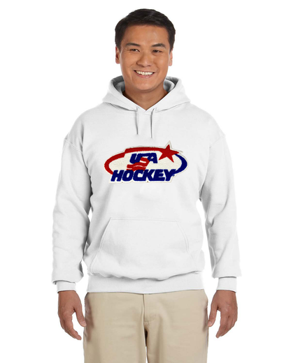 Official USA hockey Chenille Logo hoodie