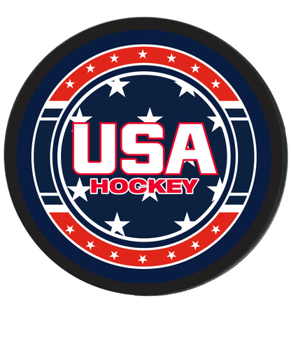 USA Hockey Puck