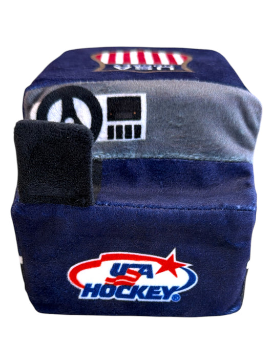 Plush USA Hockey Ice Resurfacer toy with team logo