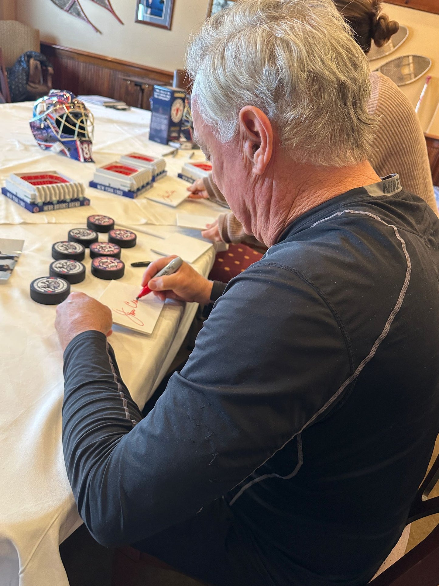 Jim Craig Signed Miracle on Ice 1980 Lake Placid Puck