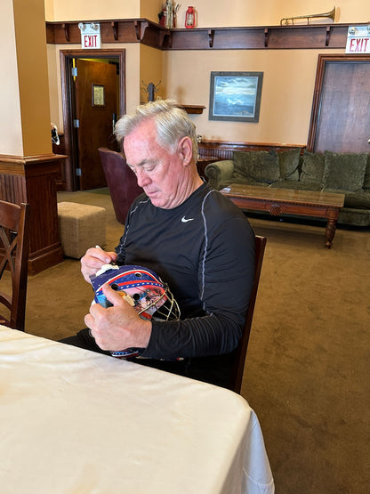 Jim Craig Signed Miracle on Ice Goalie Mask Gold Cage