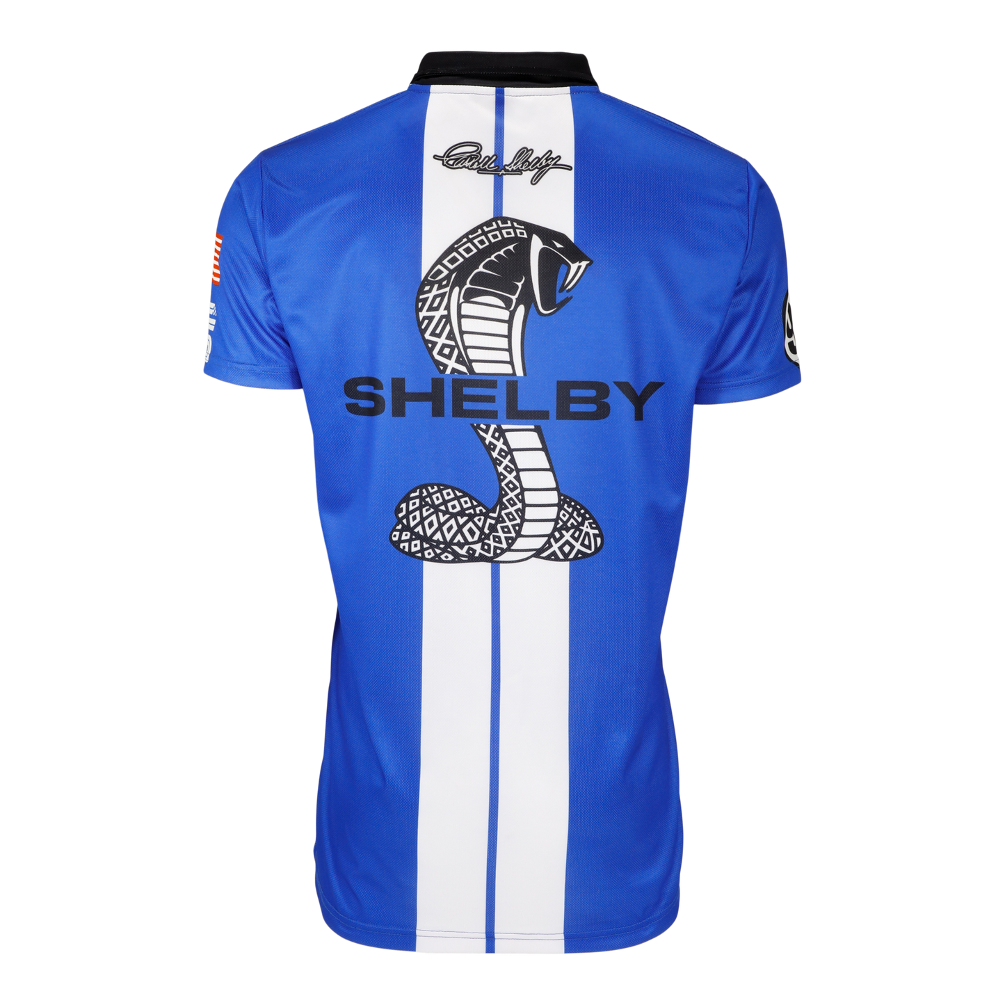 Shelby Cobra Performance Polo Blue