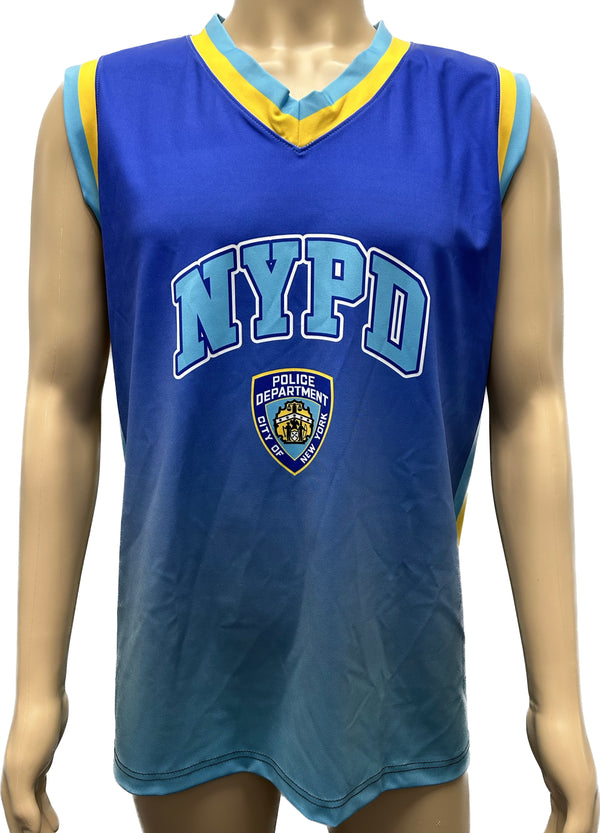 NYPD 23 Official 9/11 Memorial Basketball Jersey To Commemorate The 23 Lives Lost - SHIP BY 12/1