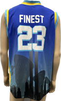 NYPD 23 Official 9/11 Memorial Basketball Jersey To Commemorate The 23 Lives Lost - SHIP BY 12/1