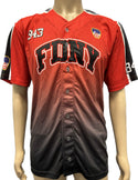 FDNY 343 Official 9/11 Memorial Baseball Jersey to Commemorate The 343 Lives Lost - SHIP BY 12/1