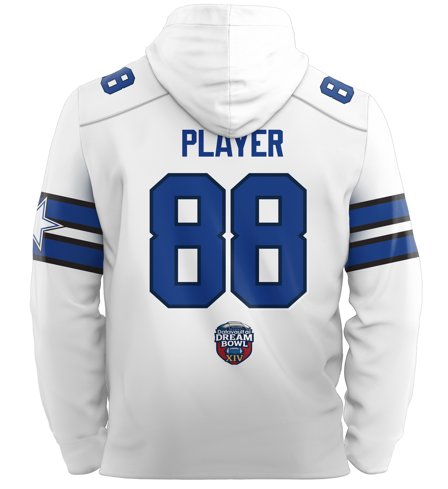 Dream Bowl Crusaders Performance Lightweight Hoodie - Personalized  - Order by 12/20 and receive 1/8