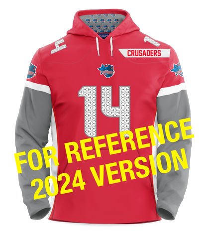 Dream Bowl Crusaders Performance Heavyweight Jersey Hoody - Personalized - Order by 1/23 and receive 2/8