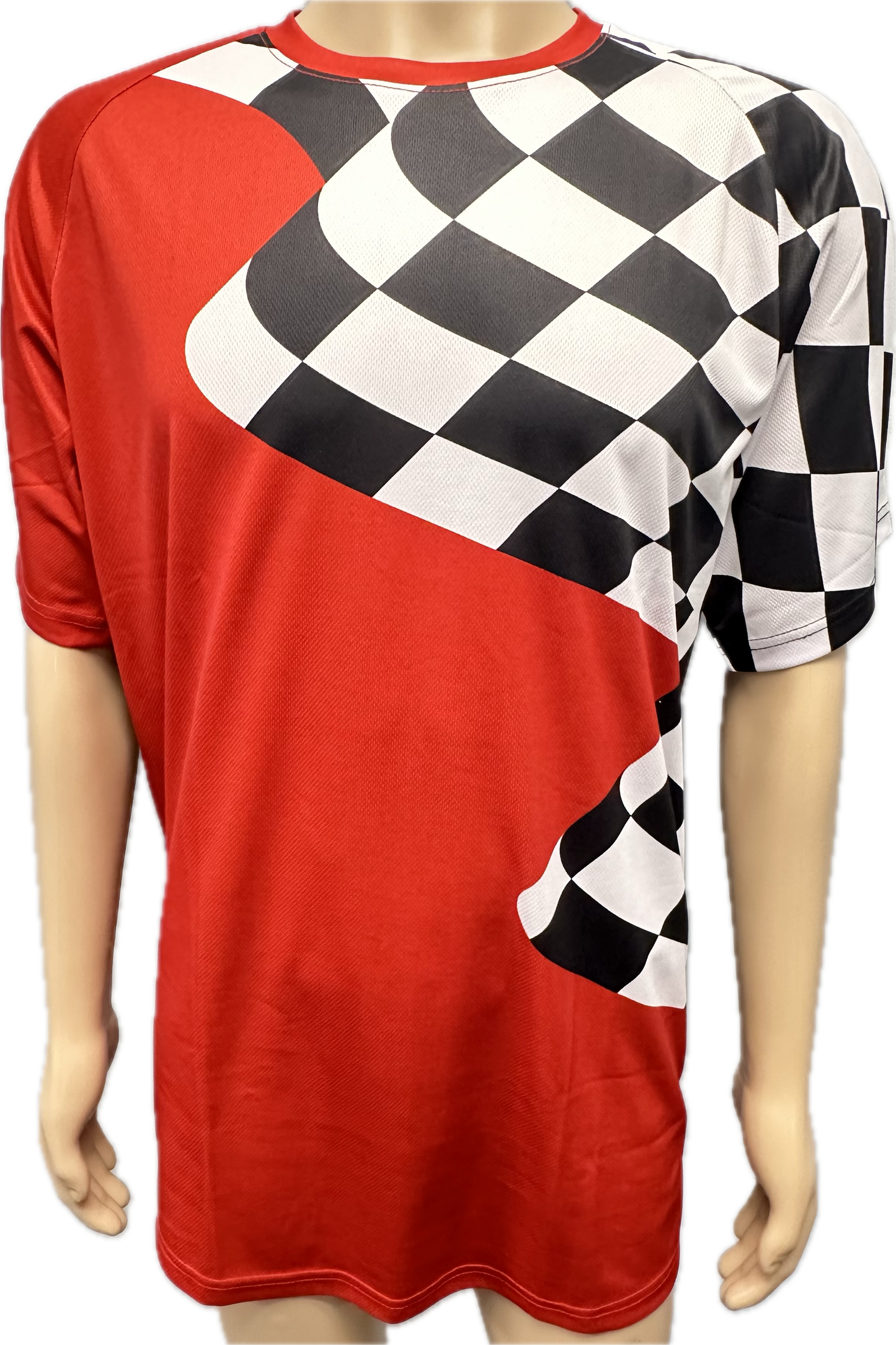 Ferrari Formula 1 Body Art Pit Babes -Race Flag Jersey