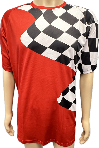 Ferrari Formula 1 Body Art Pit Babes -Race Flag Jersey