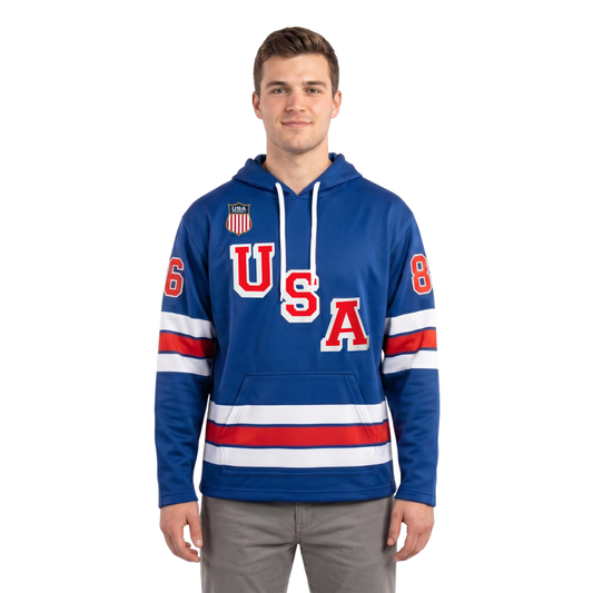 Jack Hughes USA Hockey Hoodie