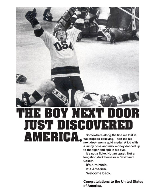 Jack O'Callahan Boy Next door Photo 5"X7" Miracle on Ice 1980 USA Hockey Team Lake Placid