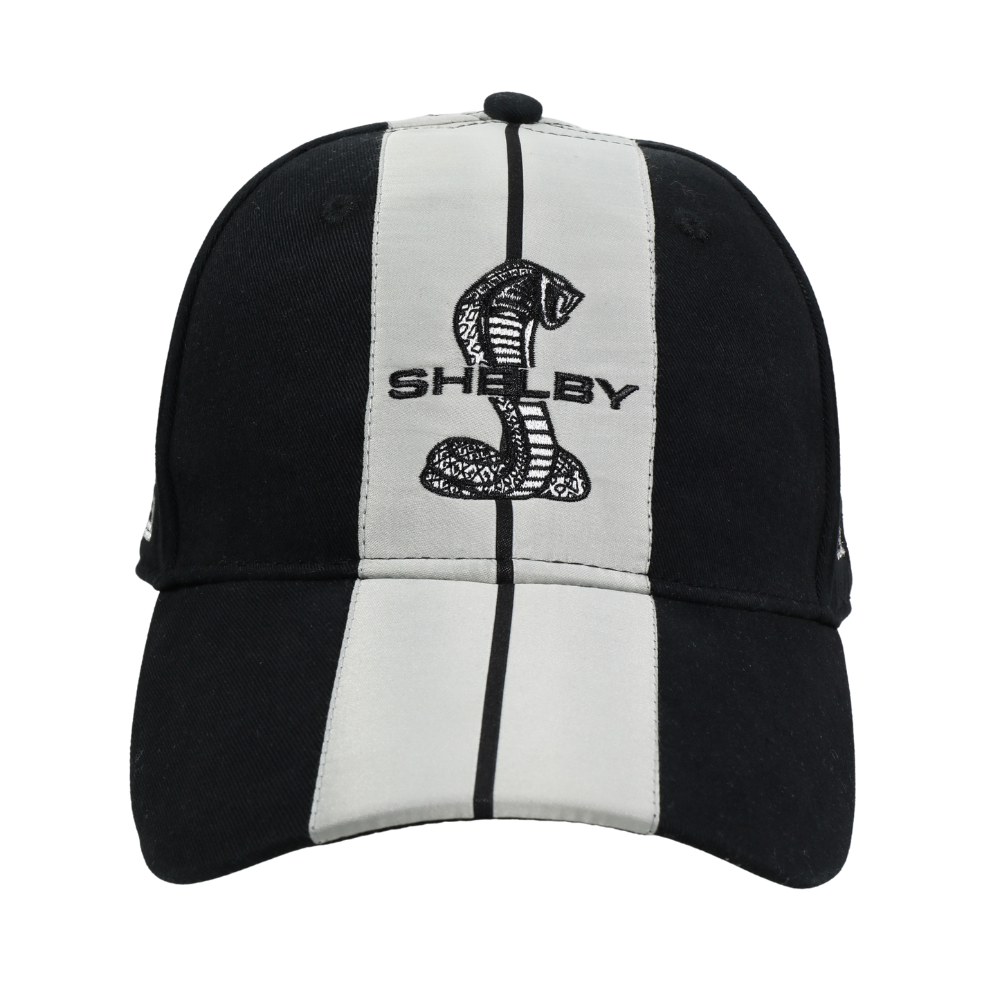 Shelby Cobra official Hat Grey Stripes- Black