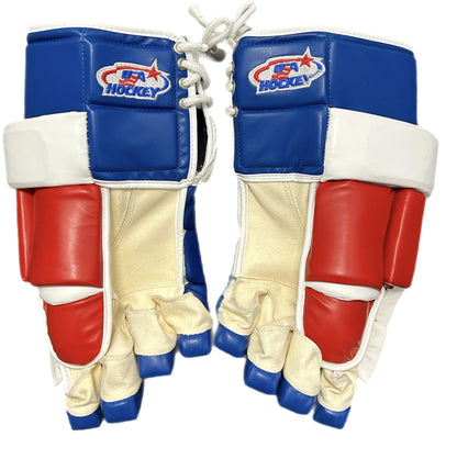 1980 USA Hockey Miracle on Ice Hockey Team Replica Glove Pair