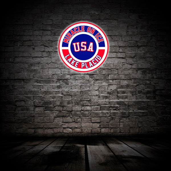 Miracle on Ice logo Wall Art