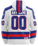 USA Hockey Miracle on Ice 1980 Official Hoodie Customized Adult - White
