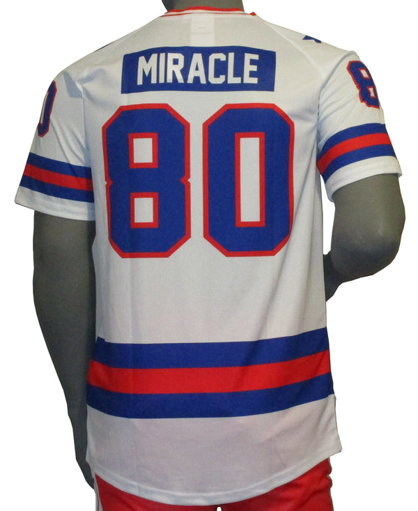 USA Hockey Adult Miracle on Ice 1980 Team Authentic Jersey Lightweight White Large