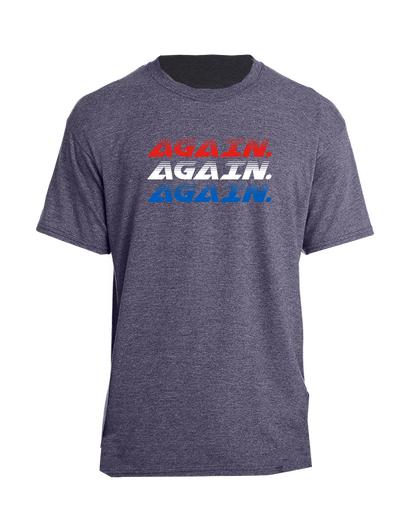 Herb Brooks Again Again Again Miracle on Ice Tee  - Ht Sport Dark Navy