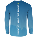 Empire State winter games Performance L/S Tee - Blue Fade