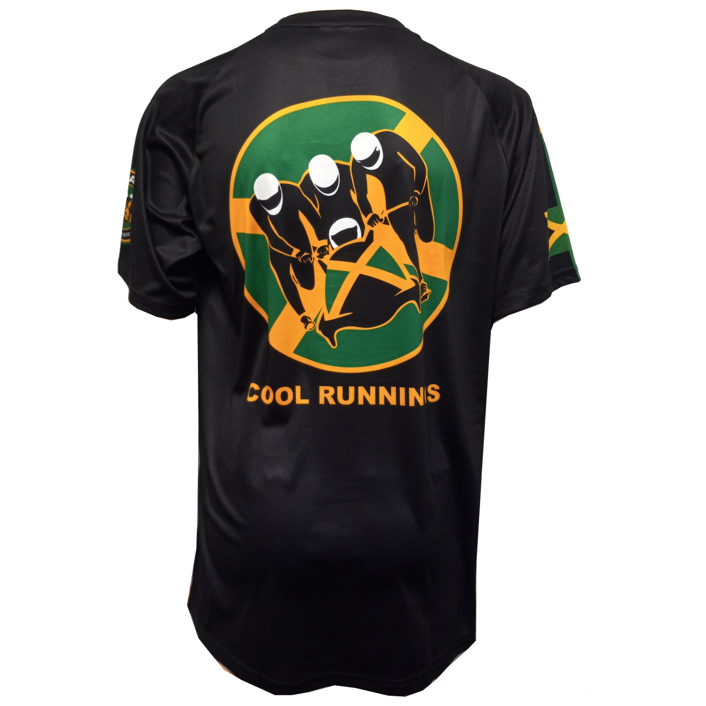 Cool Runnings Movie Jamaica Bobsled Official Performance 1988 Replica Jersey - Black