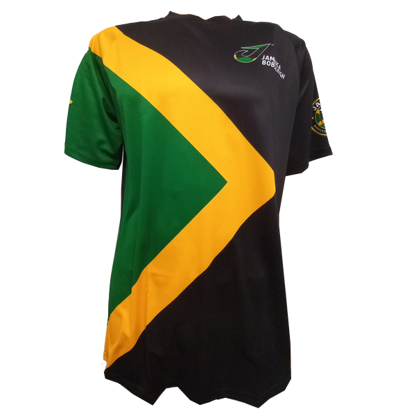 Cool Runnings Movie Jamaica Bobsled Official Performance 1988 Replica Jersey - Black