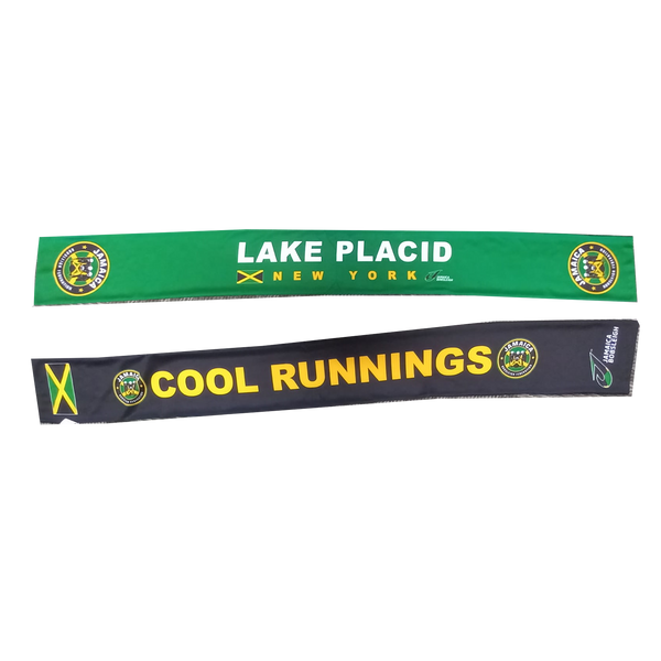 Cool Runnings Movie Jamaica Bobsled Official Performance Fabric Scarf