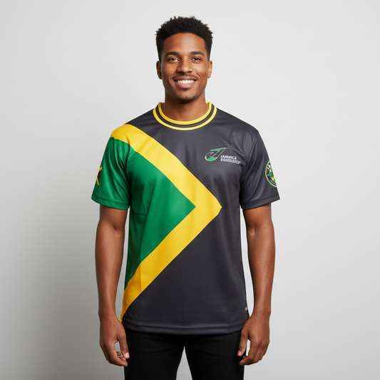 Felpa Con Cappuccio Ufficiale Cool Runnings - Jamaica Bobsled Performance Green Fade - Lowsport - Foto 4