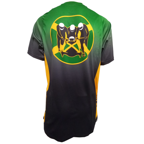 Cool Runnings Movie Jamaica Bobsled Official Performance Team Jersey