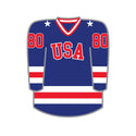 Miracle on Ice USA 1980 Hockey Team Official Jersey Sticker 3