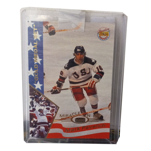 Mark Pavelich Miracle on Ice 1980 USA Hockey Lake Placid Trading Card #25 