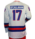 Jack O'Callahan USA Hockey Miracle on Ice 1980 Official Replica Performance Jersey- white