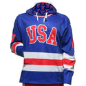 Jack O'Callahan USA Hockey Miracle on Ice 1980 Team Jersey Official Hoodie-Royal