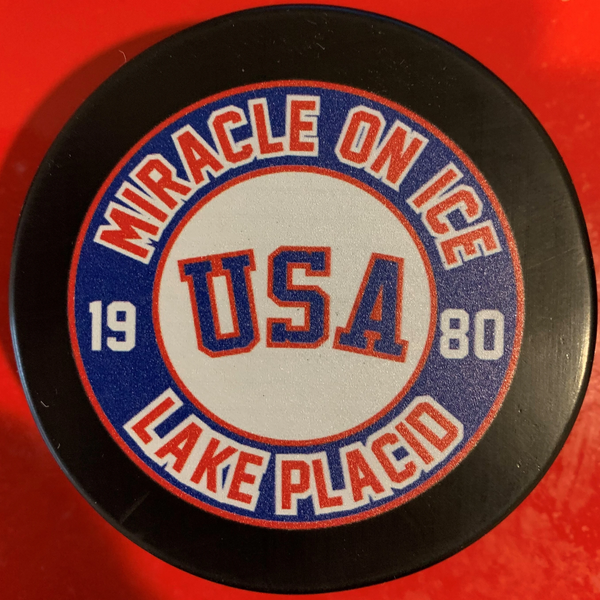 Miracle on Ice 1980 Lake Placid Puck
