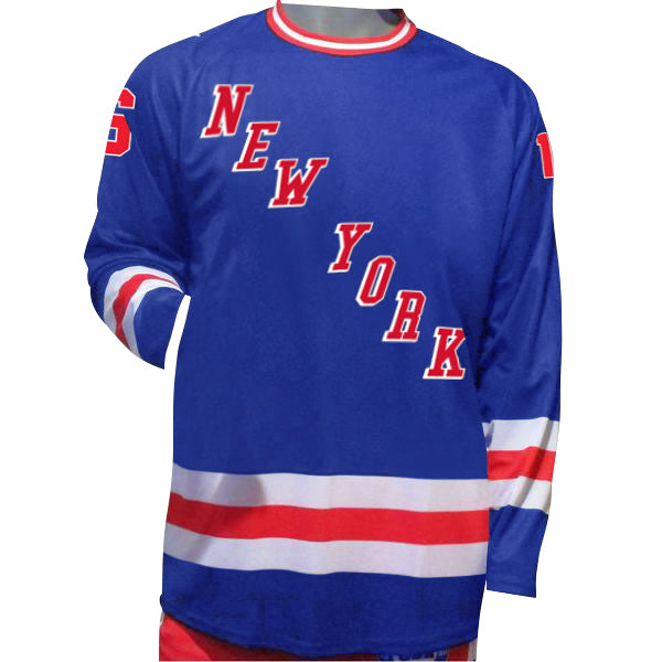 Mark Pavelich New York Rangers Hockey Performance Jersey
