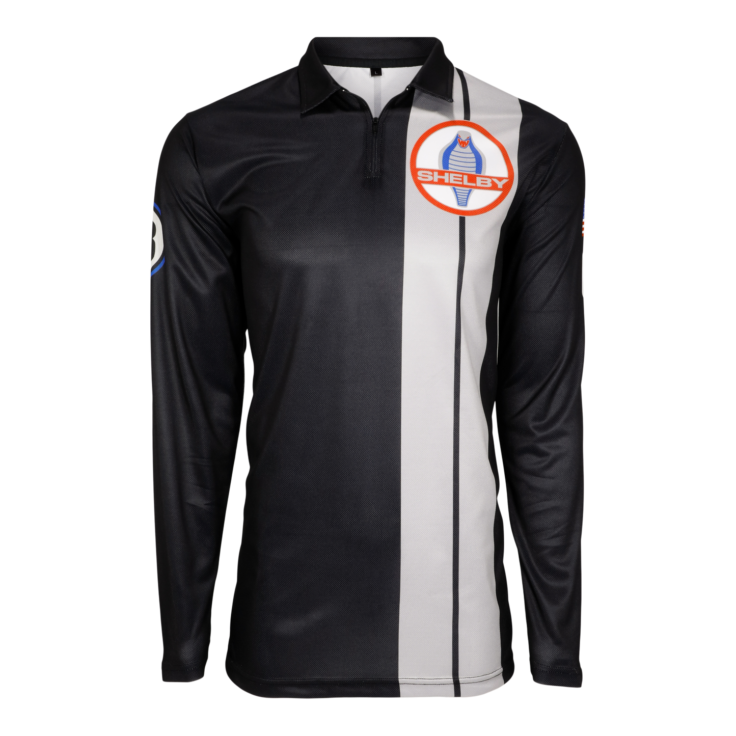 Shelby Cobra 1/4 Zip Performance Pullover - Black