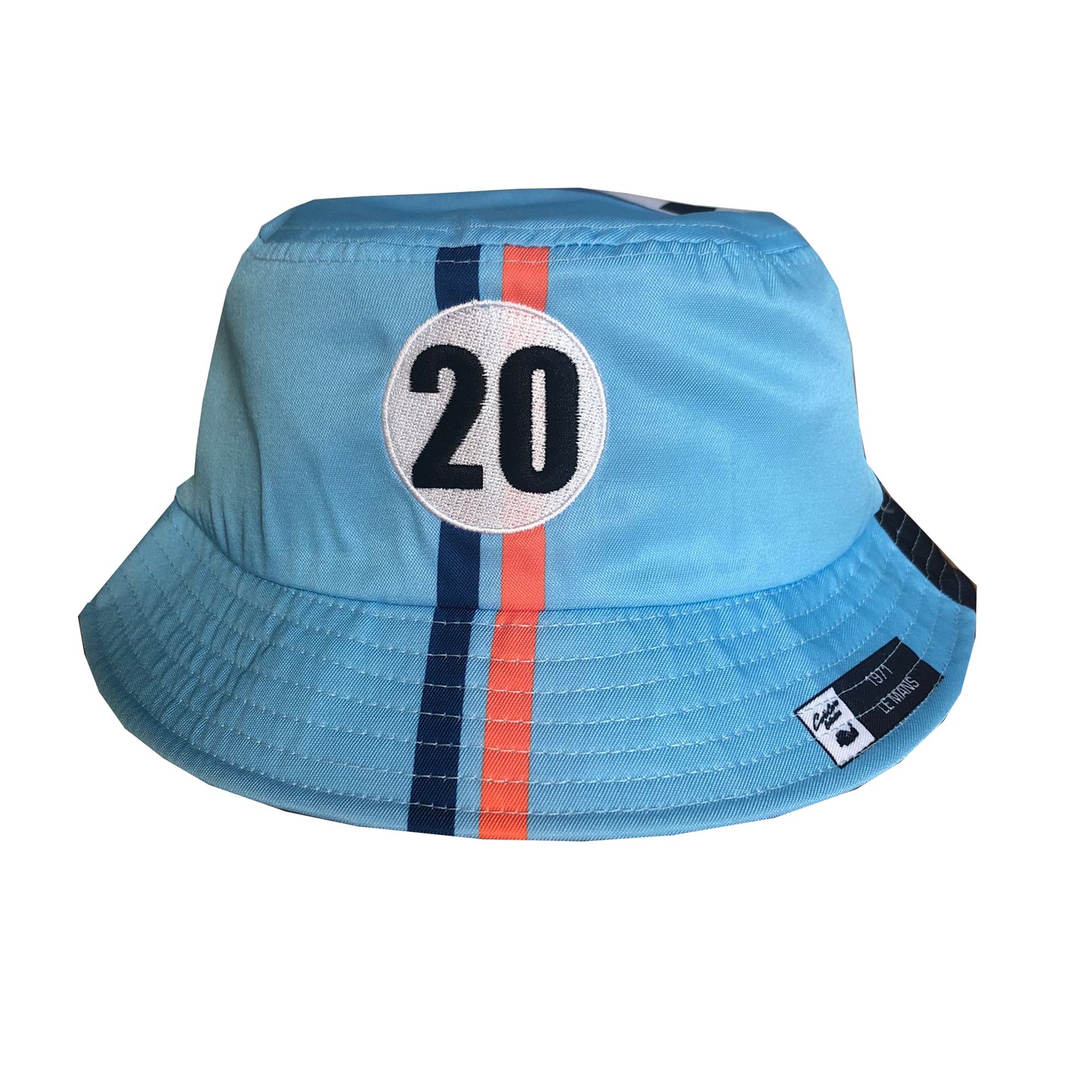 Steve McQueen Gulf Le Mans 1971 by Colin Carter Bucket Cap