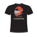 Helio Castroneves officially licensed Tee- Black