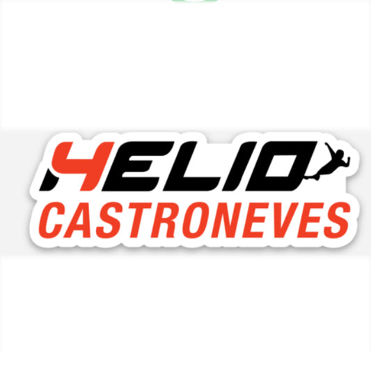 Helio Castroneves Officially Licensed Logo Sticker 3" Wide