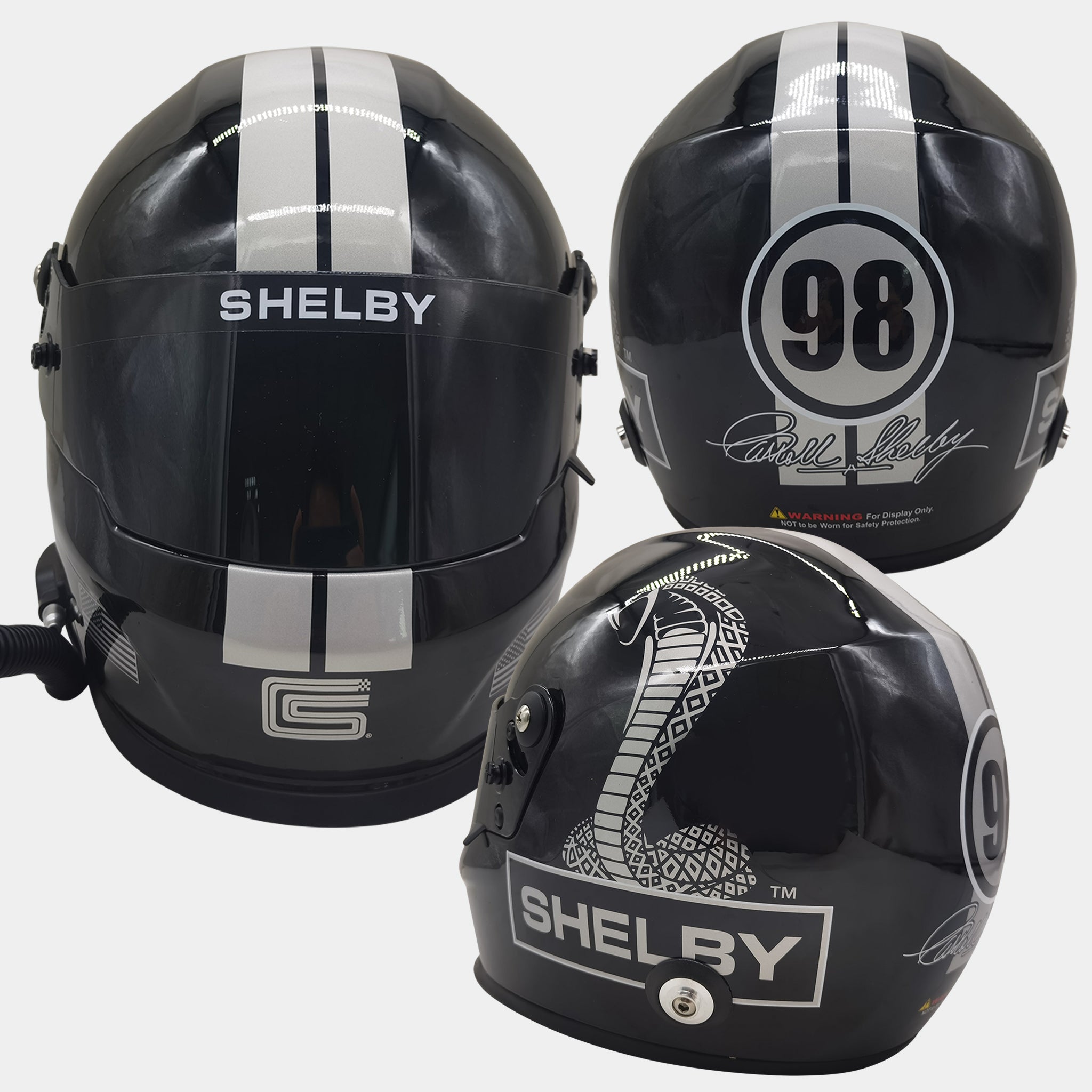 Shelby Cobra Limited Edition Full Scale Helmet *BLOWOUT SALE* –  Lowsportgear.com