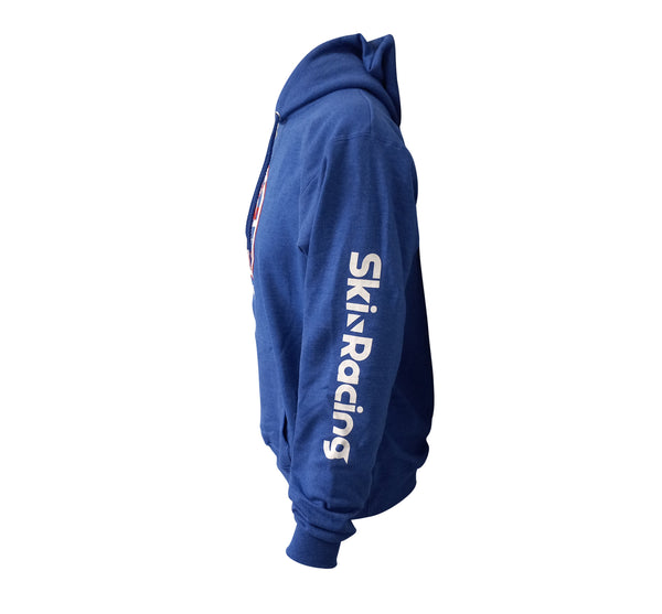 Ski Racing Logo Hoodie - Blue