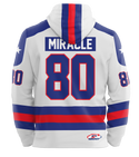 USA Hockey Miracle on Ice 1980 Jersey Authentic Hoodie Youth - White